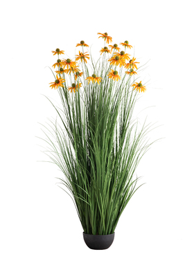 太阳花仿真绿植装饰花盆栽