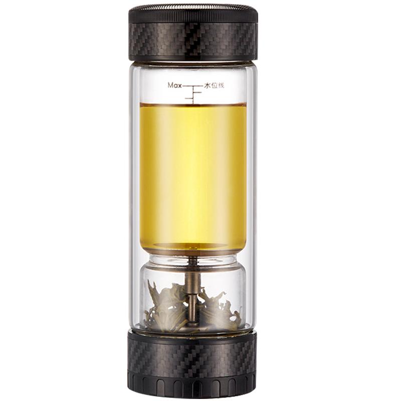 茶之恋臻钛版茶水分离杯泡茶杯