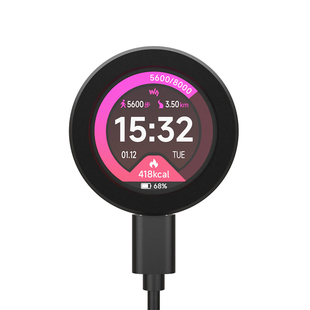 微雪 RP2040微控制器开发板 1.28寸圆形LCD显示触摸屏 带金属外壳