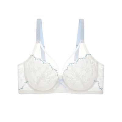 奶糖女孩小泡芙超薄全罩杯文胸