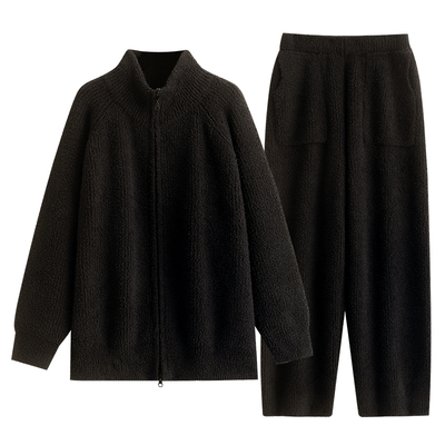 【商场同款】悦内女士半边绒睡衣