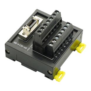 端子台SCSI14 20 26 36 40 50 68 80 100芯中继转接板MDR分线器