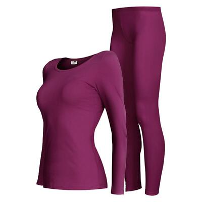 恒源祥女士薄款全棉修身保暖内衣