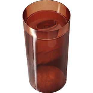 TW特拉维尔透明树脂立柱盆落地式家用民宿网红洗脸洗手盆配智能镜