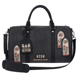 MEDM 东郊记忆--限定贴布高级感通勤外出手提包纯色单肩斜挎包潮