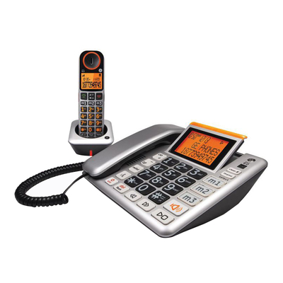 美国通用GE按健答录绳子电话机