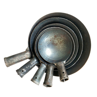 大铁勺老式粪勺漏瓢粪瓢马勺污水井清掏瓦工灰勺下水道淤泥工业商