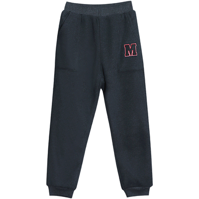 蘑菇兔胖男童加绒加厚棉裤冬装