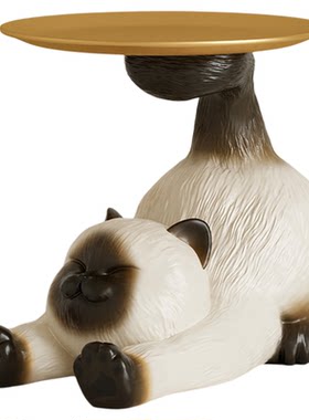 凡德洛猫咪摆件玄关钥匙收纳礼物
