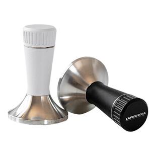 CAFEDEKONA咖啡压粉器布粉针二合一不锈钢意式咖啡机手柄压粉锤
