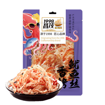 昌茂炭烤手撕珍味鱿鱼丝80g/袋