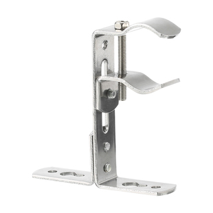 【不锈钢】窗帘杆支架罗马杆挂钩底座配件支撑架托架勾固定座墙钩