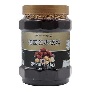 鲜活桂圆红枣酱1.2kg 奶茶伴侣复合红枣酱风味冲泡果汁奶茶店原料