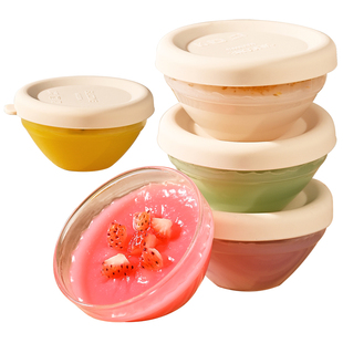 钵仔糕模具专用碗食品级布丁慕斯马蹄糕果冻奶冻耐高温玻璃钵仔碗