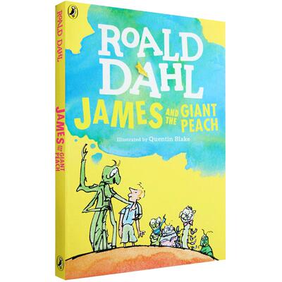 送音频James and the Giant Peach詹姆斯与大仙桃 英文原版 飞天巨桃历险记 罗尔德达尔 Roald Dahl 儿童成长小说