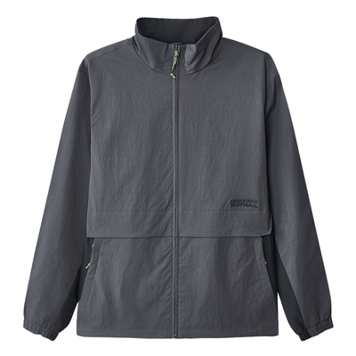 SKECHERS斯凯奇秋季工装风舒适运动休闲男梭织外套 L324M039-0403