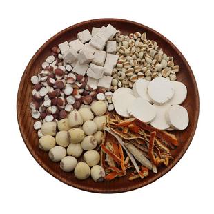茯苓山药薏仁芡实莲子橘皮各3克陈皮四神汤四臣汤可炒薏米薏苡仁
