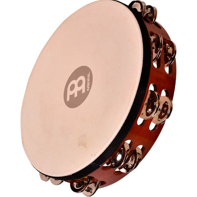 德国MEIN打击乐器双排不锈钢铃鼓