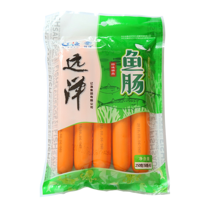 辽渔远洋鱼肉肠大连特产海鲜零食
