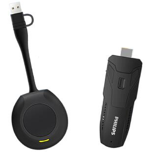 飞利浦无线投屏器会议办公投屏软件电脑连电视显示器电脑投影仪同屏HDMI转换神器CRD58