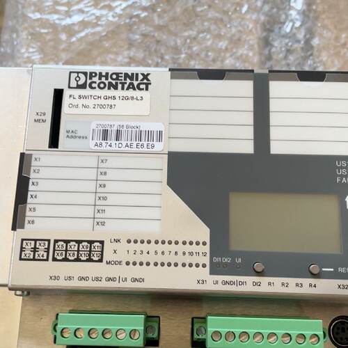 2700787 菲尼克斯 FL SWITCH GHS 12G 工业交换机