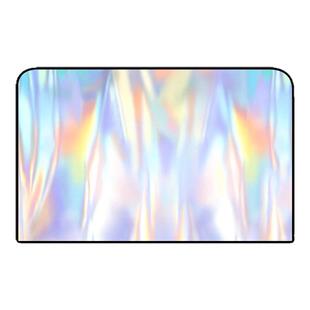 新款镭射炫彩磁吸汽车遮阳帘不透光钛银反射遮阳挡车用侧窗帘