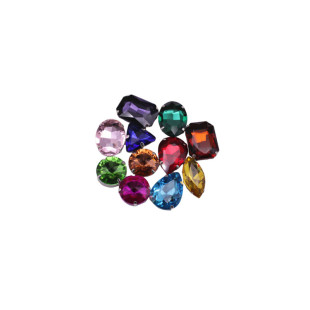 衣服diy高档玻璃手缝钻爪钻服装饰品配件手工宝石材料补鞋水晶钻