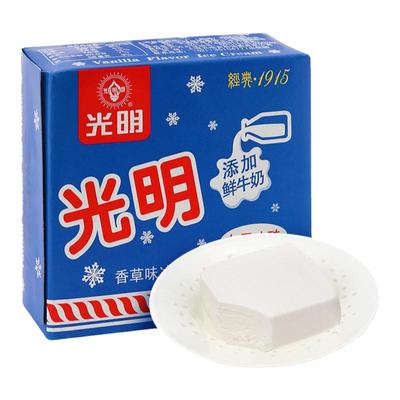 光明白雪冰砖香草味冰淇淋奶砖