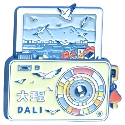 云南大理苍山洱海照相机冰箱贴