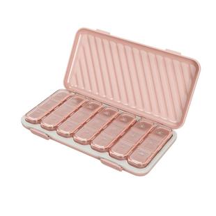 一周7天药盒便携密封避光药品分装盒早中晚1日3餐老人随身小药盒