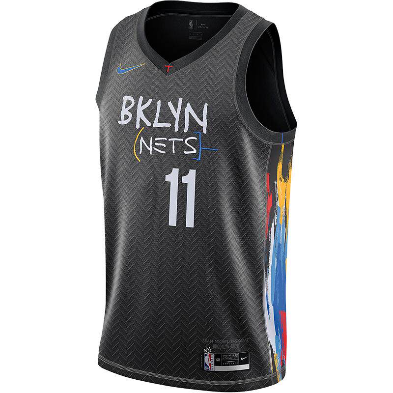 Nike/耐克正品当季新款透气欧文休闲限定SW球衣篮球T恤 CN1713
