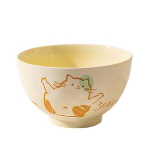 碗家用2026新款好看的陶瓷吃饭碗釉下彩高颜值个人专用米饭碗餐具