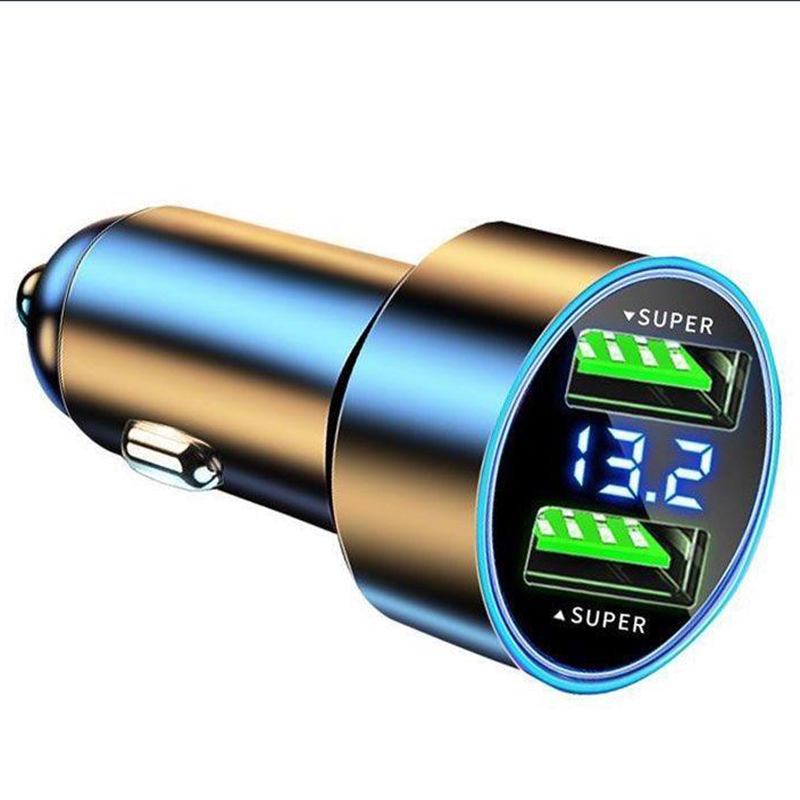 车载充电器超级快充300W闪充点烟器转换手机充电器汽车用usb插头