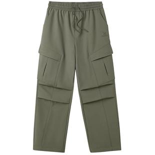 【王俊凯同款】骆驼男装秋冬款2025加绒工装裤男保暖三防长裤