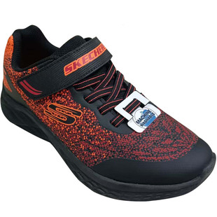 Hand free 26年春秋新款慢跑鞋黑绿色学生鞋一脚蹬闪穿网面运动鞋