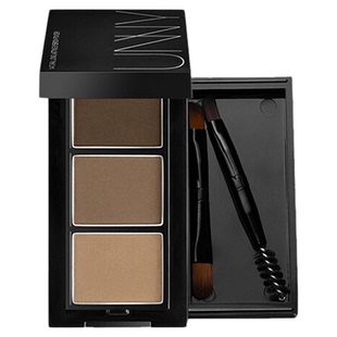 unny三色眉粉眼影扫眉梳双头眉膏持久不脱色带眉刷防水防汗正品