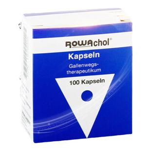 德国Rowachol乐活可胆通胶囊胆囊炎胆结石溶石化石消石素100粒