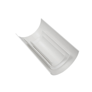 pvc排水管哈夫节马鞍修补片5075110160排水管补漏片抢修连接配件