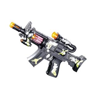 儿童电动玩具枪 声光音乐手枪宝宝男孩生日礼品吃鸡冲锋抢2-3-6岁