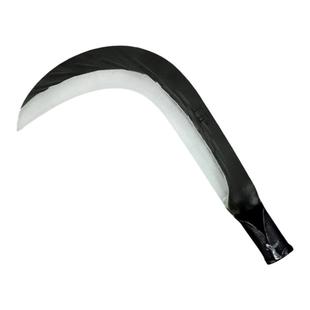 王五手工锻打加长两用割草砍柴刀户外砍树刀锰钢镰刀弯刀除草工具