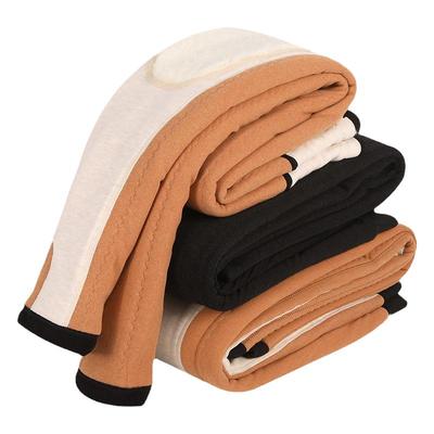 雅鹿巨厚驼绒棉裤男女保暖裤