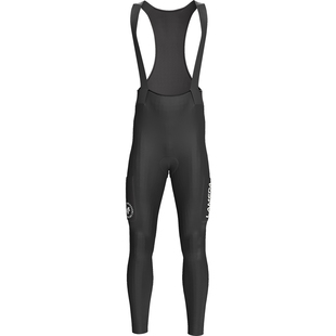 兰帕达骑行背带长裤男女秋冬抓绒双箭头带口袋专业公路自行车寒翼