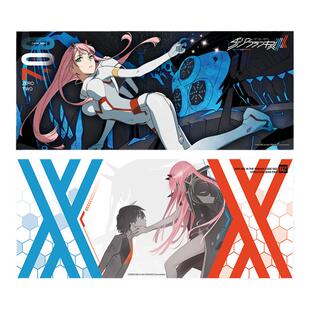 漫序正版动漫周边DARLING in the FRANXX 02 国家队鼠标键盘垫