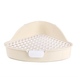 兔子龙猫小号三角厕所方形大号厕所松鼠荷兰猪天竺鼠通用尿盆厕所