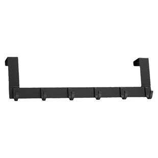 门后挂钩挂衣架卧室门上免打孔痕门背式收纳置物衣服挂架衣帽挂钩