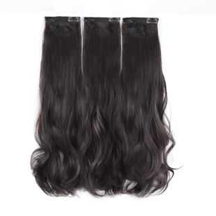 假发女夏长发一片式隐形无痕仿真发大波浪接发片增发量蓬松假发片