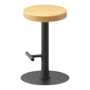 北欧实木铁艺吧台椅吧椅酒吧高脚椅圆凳简约家用吧台凳餐凳高脚凳