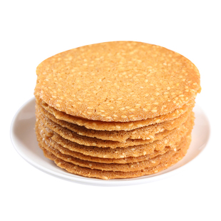 芝麻薄饼成都文殊院宫廷糕点铺网红香脆饼干传统点心手工早餐零食