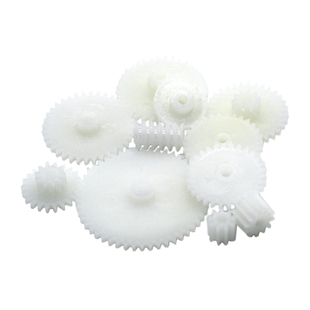 塑料齿轮包75种diy科技模型制作传动配件 电机齿轮齿条减速 0.5模