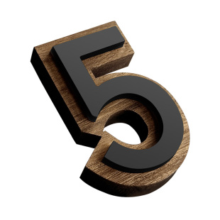 高档3D立体磁吸数字贴门牌号码牌家用订制房号别墅民宿酒店包厢包房储物柜提示牌定制定做实木高级感轻奢创意
